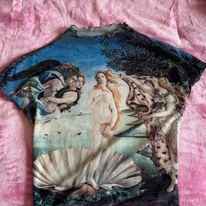 Birth of Venus Mesh T-Shirt